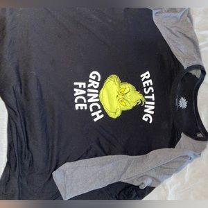 Torrid size 4 grinch long sleeve t shirt